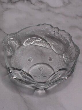 Vintage Studio Nova by Mikasa Christmas Bear Dish